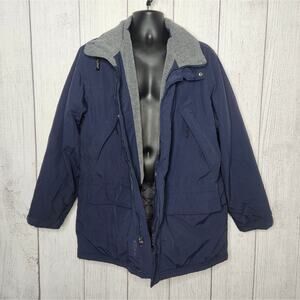 VTG 90s L.L. Bean Polartec Thinsulate Blue/Gray Jacket - 0UU64, sz Large